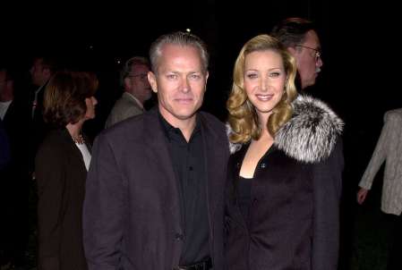 Lisa Kudow and her husband Michel